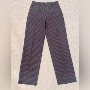 Banana Republic Gray Pinstripe Suit Pants